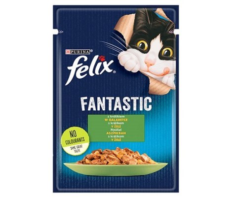 PURINA Felix Fantastic: królik - mokra karma dla kota - 85 g PURINA Felix Fantastic: królik - mokra karma dla kota - 85 g