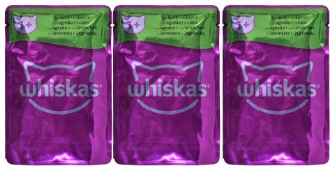 WHISKAS Klasyczne Posiłki w sosie - mokra karma dla kota - saszetka - 12x85 g WHISKAS Klasyczne Posiłki w sosie - mokra karma dla kota - saszetka - 12x85 g