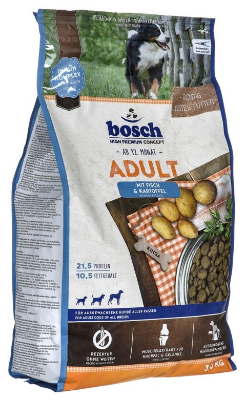 BOSCH Adult Fish & Potato - sucha karma dla psa - 3 kg BOSCH Adult Fish & Potato - sucha karma dla psa - 3 kg