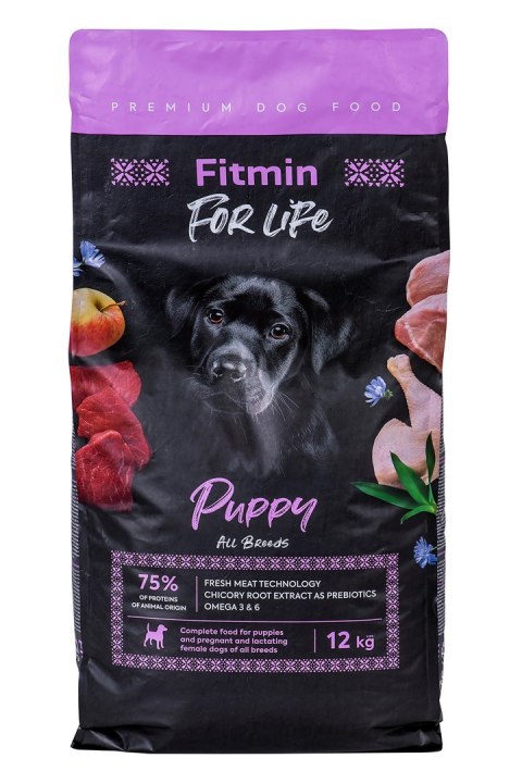 FITMIN For Life Puppy - sucha karma dla psa - 12 kg FITMIN For Life Puppy - sucha karma dla psa - 12 kg
