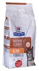 Hill's Prescription Diet Feline k/d Kidney Care - sucha karma dla kotów z chorobami nerek - 3 kg