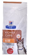 Hill's Prescription Diet Feline k/d Kidney Care - sucha karma dla kotów z chorobami nerek - 3 kg
