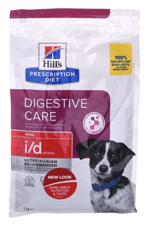HILL'S Prescription Diet Mini i/d Stress Canine - sucha karma dla psa - 1 kg