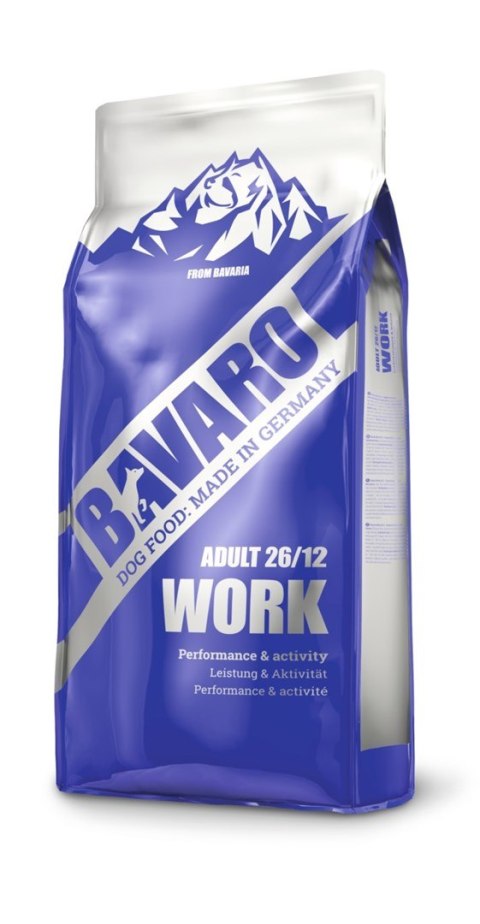 Josera Bavaro Work Adult 26/12 - karma dla psów aktywnych - 18kg Josera Bavaro Work Adult 26/12 - karma dla psów aktywnych - 18kg