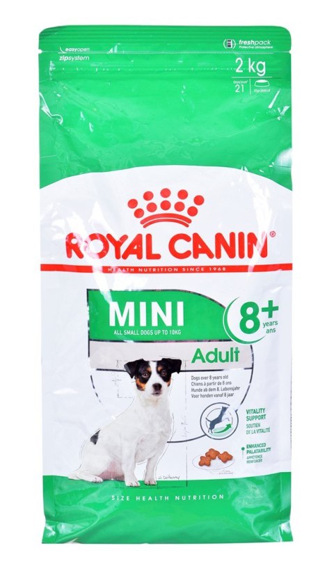 ROYAL CANIN Mini Adult +8 2kg - sucha karma dla psa ROYAL CANIN Mini Adult +8 2kg - sucha karma dla psa