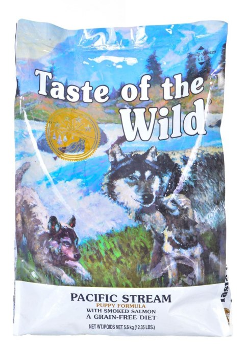 TASTE OF THE WILD Pacific Stream Puppy Formula - sucha karma dla szczeniąt - 5,6 kg TASTE OF THE WILD Pacific Stream Puppy Formula - sucha karma dla szczeniąt - 5,6 kg