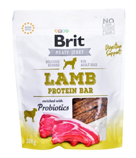 Brit Jerky Lamb Protein Bar - Jagnięcina - przysmak dla psa - 200 g Brit Jerky Lamb Protein Bar - Jagnięcina - przysmak dla psa - 200 g