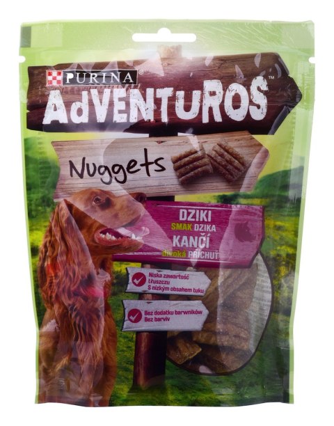 PURINA Adventuros Nuggets - przysmak dla psa - 90g PURINA Adventuros Nuggets - przysmak dla psa - 90g
