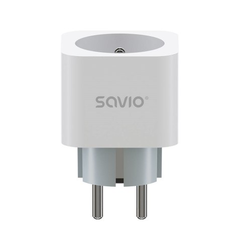 SAVIO INTELIGENTNE GNIAZDKO WI-FI, 16A, TIMER, POMIAR ZUŻYCIA ENERGII, AS-01 SAVIO INTELIGENTNE GNIAZDKO WI-FI, 16A, TIMER, POMIAR ZUŻYCIA ENERGII, AS-01