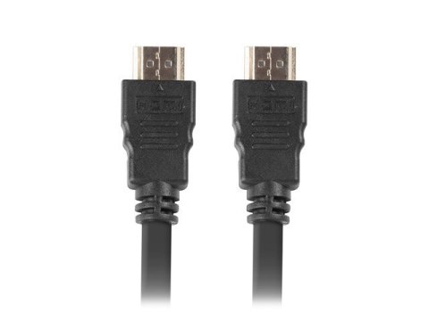 Kabel Lanberg CA-HDMI-10CC-0150-BK (HDMI M - HDMI M; 15m; kolor czarny) Kabel Lanberg CA-HDMI-10CC-0150-BK (HDMI M - HDMI M; 15m; kolor czarny)