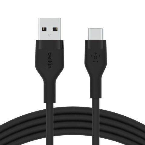 Kabel Belkin BoostCharge Flex USB-C to USB-A Cable 15W 3m Silicone Black Kabel Belkin BoostCharge Flex USB-C to USB-A Cable 15W 3m Silicone Black