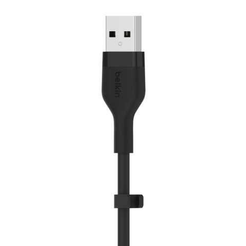 Kabel Belkin BoostCharge Flex USB-C to USB-A Cable 15W 3m Silicone Black Kabel Belkin BoostCharge Flex USB-C to USB-A Cable 15W 3m Silicone Black