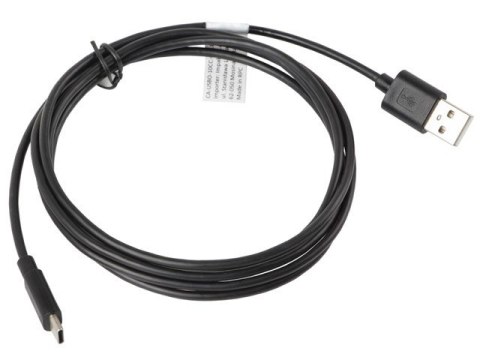 Kabel Lanberg CA-USBO-10CC-0018-BK (USB 2.0 typu A M - USB typu C M; 1,8m; kolor czarny) Kabel Lanberg CA-USBO-10CC-0018-BK (USB 2.0 typu A M - USB typu C M; 1,8m; kolor czarny)