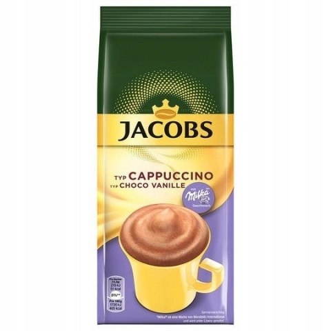 Kawa Jacobs Milka Choco Vanille 500g rozpuszczalna Kawa Jacobs Milka Choco Vanille 500g rozpuszczalna