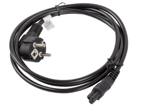 LANBERG KABEL ZASILAJĄCY DO LAPTOPA CEE 7/7 -> C5, 1.8M (MIKI/KONICZYNKA) LANBERG KABEL ZASILAJĄCY DO LAPTOPA CEE 7/7 -> C5, 1.8M (MIKI/KONICZYNKA)