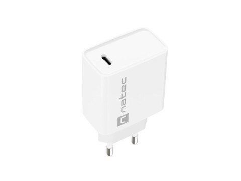 NATEC ŁADOWARKA SIECIOWA RIBERA USB-C 20W POWER DELIVERY BIAŁA NUC-2059 NATEC ŁADOWARKA SIECIOWA RIBERA USB-C 20W POWER DELIVERY BIAŁA NUC-2059