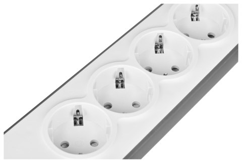 Listwa zasilająca Belkin Power Surge 4-PORT + 2xUSB-A 2m Grey/White Schuko Listwa zasilająca Belkin Power Surge 4-PORT + 2xUSB-A 2m Grey/White Schuko
