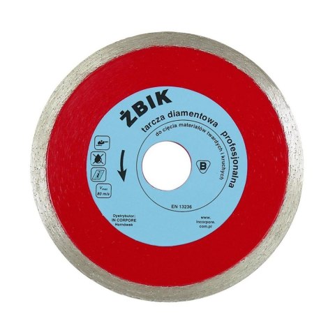 TARCZA DIAMENTOWA 250x25,4mm CIĄGŁA STANDARD ŻBIK IN CORPORE