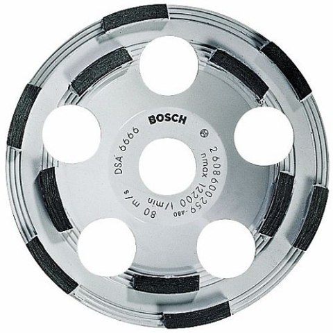 TARCZA DIAMENTOWA GARNKOWA 125 x 22,23mm BOSCH TARCZA DIAMENTOWA GARNKOWA 125 x 22,23mm BOSCH