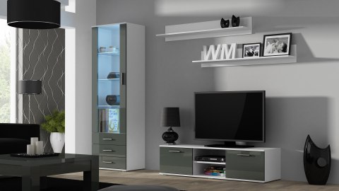 Zestaw SOHO 7 (RTV140 + Wit S1 + Półki) BI/SZ POŁ Zestaw SOHO 7 (RTV140 + Wit S1 + Półki) BI/SZ POŁ