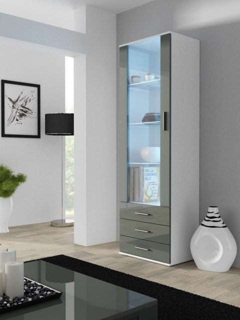 Zestaw SOHO 7 (RTV140 + Wit S1 + Półki) BI/SZ POŁ Zestaw SOHO 7 (RTV140 + Wit S1 + Półki) BI/SZ POŁ