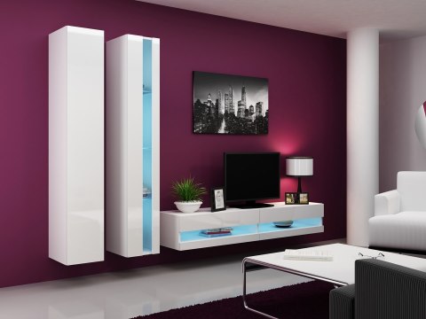 Zestaw VIGO NEW 5 biały/biały połysk Zestaw VIGO NEW 5 biały/biały połysk