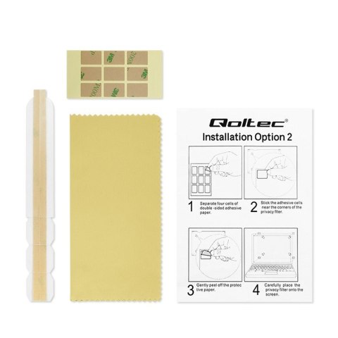Filtr prywatyzujący Rodo Qoltec 51056 Filtr prywatyzujący Rodo Qoltec 51056