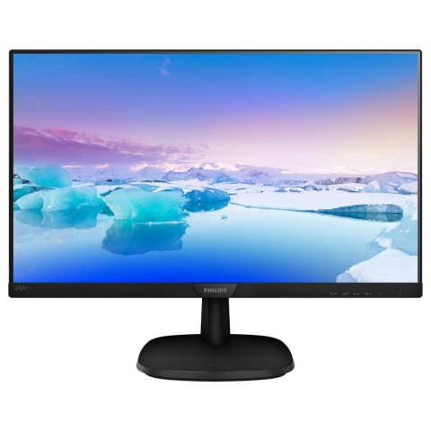 Monitor Philips 243V7QJABF/00 (23,8"; IPS/PLS; FullHD 1920x1080; DisplayPort, HDMI, VGA; kolor czarny) Monitor Philips 243V7QJABF/00 (23,8"; IPS/PLS; FullHD 1920x1080; DisplayPort, HDMI, VGA; kolor czarny)