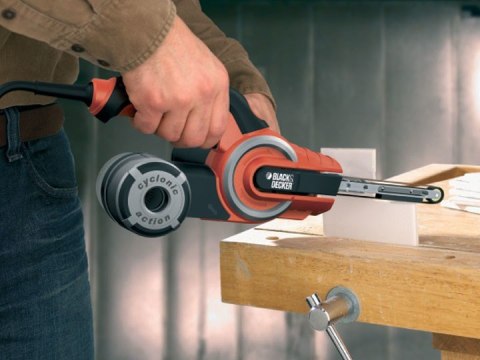 Pilnik taśmowa BLACK+DECKER KA902EK-QS (13mm) Pilnik taśmowa BLACK+DECKER KA902EK-QS (13mm)