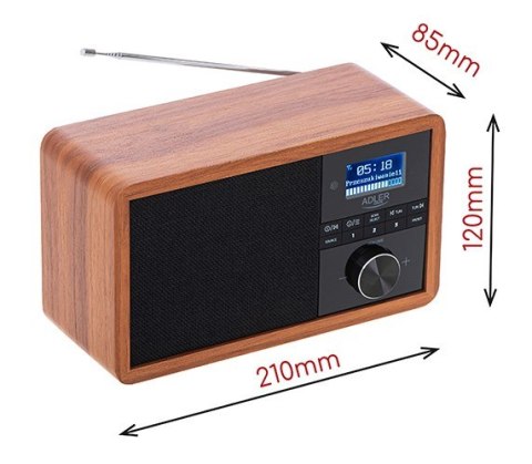 Radio DAB+ ADLER AD 1184 Radio DAB+ ADLER AD 1184