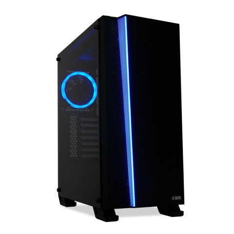 Obudowa IBOX WIZARD 4 GAMING OW4 (ATX; kolor czarny) Obudowa IBOX WIZARD 4 GAMING OW4 (ATX; kolor czarny)
