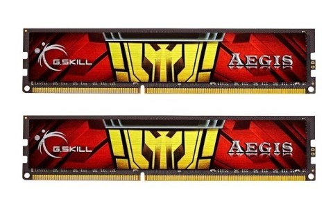 Zestaw pamięci G.SKILL Aegis F3-1333C9D-8GIS (DDR3 DIMM; 2 x 4 GB; 1333 MHz; CL9) Zestaw pamięci G.SKILL Aegis F3-1333C9D-8GIS (DDR3 DIMM; 2 x 4 GB; 1333 MHz; CL9)