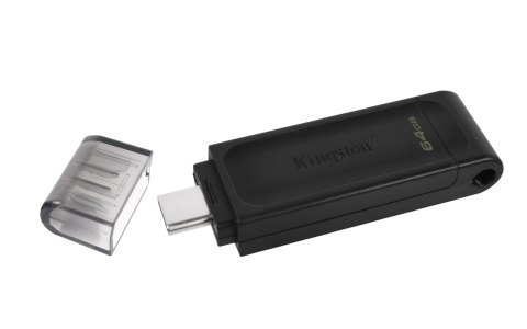 KINGSTON FLASH 64GB USB-C 3.2 Gen1 DataTraveler 70 KINGSTON FLASH 64GB USB-C 3.2 Gen1 DataTraveler 70