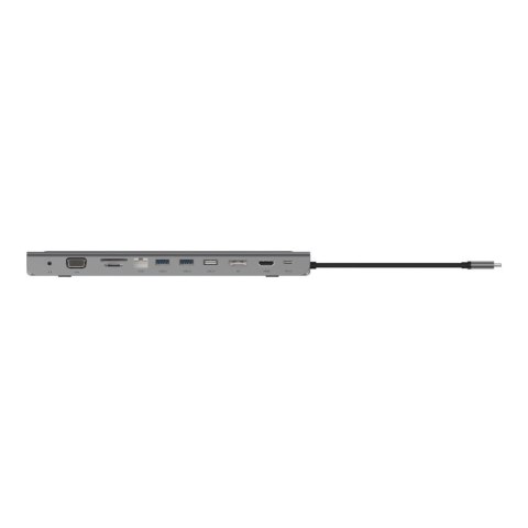 Hub Belkin Connect USB-C 11-in-1 Multiport Dock 1x4k HDMI/1xDisplayPort/1xVGA/3xUSB-A/1xUSB-C PD/1xRJ45 Gigabit/1xSD Card reader Hub Belkin Connect USB-C 11-in-1 Multiport Dock 1x4k HDMI/1xDisplayPort/1xVGA/3xUSB-A/1xUSB-C PD/1xRJ45 Gigabit/1xSD Card reader