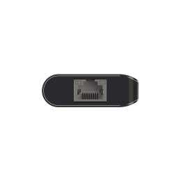 Hub Belkin Connect USB-C 6-in-1 Multiport Adapter 1x4k HDMI/2xUSB-A/1xUSB-C PD3.0/1xRJ45 Gigabit/1xCard reader Grey