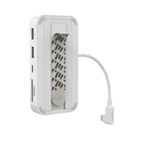 Hub Belkin Connect USB-C 6-in-1 Multiport Hub with Mount 2xUSB-A/1xUSB-C PD3.0/1xRJ45 Gigabit/1xSD Card reader/1xMicroSD Card re Hub Belkin Connect USB-C 6-in-1 Multiport Hub with Mount 2xUSB-A/1xUSB-C PD3.0/1xRJ45 Gigabit/1xSD Card reader/1xMicroSD Card re