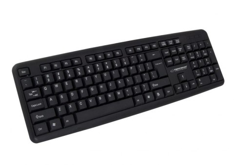 Klawiatura membranowa Esperanza AMARILLO EK134 (USB 2.0; (EU); kolor czarny) Klawiatura membranowa Esperanza AMARILLO EK134 (USB 2.0; (EU); kolor czarny)