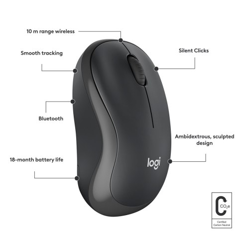 MYSZ LOGITECH M240 Bluetooth Graphite MYSZ LOGITECH M240 Bluetooth Graphite