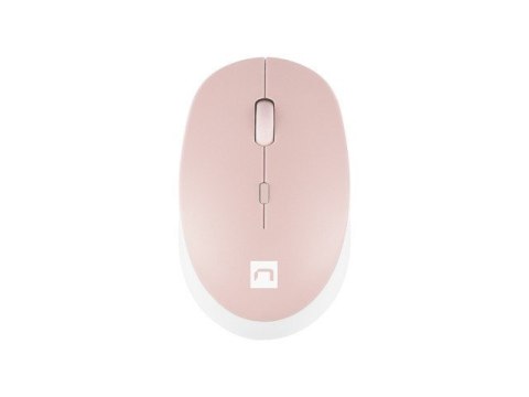 NATEC MYSZ BEZPRZEWODOWA HARRIER 2 1600DPI BLUETOOTH 5.1 BIAŁO-RÓŻOWA NMY-1962 NATEC MYSZ BEZPRZEWODOWA HARRIER 2 1600DPI BLUETOOTH 5.1 BIAŁO-RÓŻOWA NMY-1962