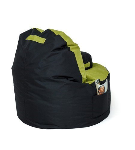 Pufa worek sako COFFEE czarny-oliwka XXL 120x80 Pufa worek sako COFFEE czarny-oliwka XXL 120x80