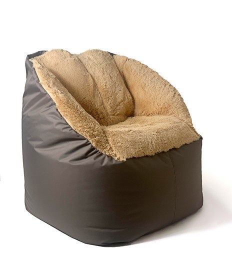Pufa worek sako FLUFFY brąz XXL 140x90 Pufa worek sako FLUFFY brąz XXL 140x90