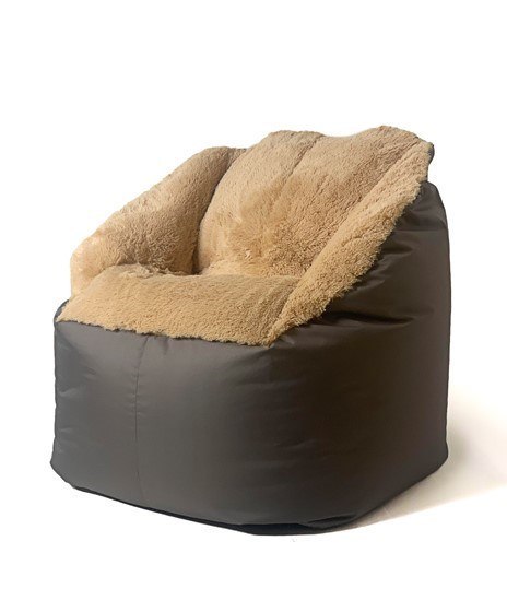 Pufa worek sako FLUFFY brąz XXL 140x90 Pufa worek sako FLUFFY brąz XXL 140x90