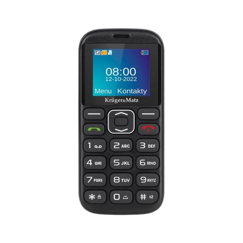 KRUGER & MATZ TELEFON GSM DLA SENIORA SIMPLE 921 KRUGER & MATZ TELEFON GSM DLA SENIORA SIMPLE 921