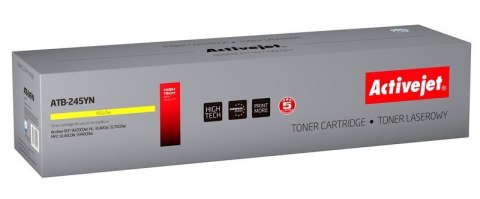 Activejet ATB-245YN Toner (zamiennik Brother TN-245Y; Supreme; 2200 stron; żółty) Activejet ATB-245YN Toner (zamiennik Brother TN-245Y; Supreme; 2200 stron; żółty)