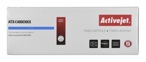 Activejet ATX-C400CNXX Toner (zamiennik Xerox 106R03534; Supreme; 8000 stron; niebieski) Activejet ATX-C400CNXX Toner (zamiennik Xerox 106R03534; Supreme; 8000 stron; niebieski)
