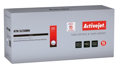 Activejet ATK-5230BN Toner (zamiennik Kyocera TK-5230K; Supreme; 2600 stron; czarny) Activejet ATK-5230BN Toner (zamiennik Kyocera TK-5230K; Supreme; 2600 stron; czarny)