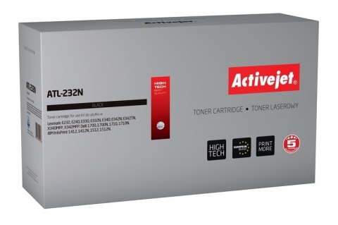 Activejet ATL-232N Toner (zamiennik Lexmark 24016SE; Supreme; 3000 stron; czarny) Activejet ATL-232N Toner (zamiennik Lexmark 24016SE; Supreme; 3000 stron; czarny)