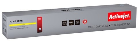 Activejet ATM-216YN Toner (zamiennik Konica Minolta TN216Y; Supreme; 26000 stron; żółty) Activejet ATM-216YN Toner (zamiennik Konica Minolta TN216Y; Supreme; 26000 stron; żółty)