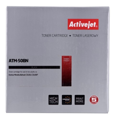 Activejet ATM-50BN Toner (zamiennik Konica Minolta TNP50K; Supreme; 6000 stron; czarny) Activejet ATM-50BN Toner (zamiennik Konica Minolta TNP50K; Supreme; 6000 stron; czarny)