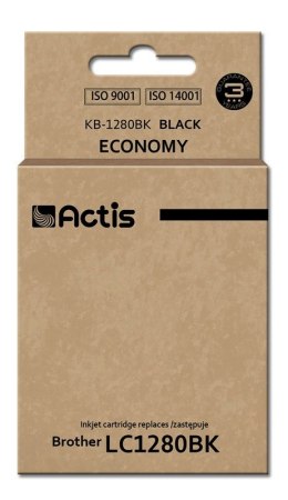 Actis KB-1280Bk Tusz (zamiennik Brother LC1280BK; Standard; 60 ml; czarny)